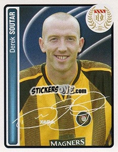 Figurina Derek Soutar - Scottish Premier League 2004-2005 n. 82 - Panini