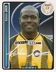 Sticker Kelvin Jack - Scottish Premier League 2004-2005 - Panini