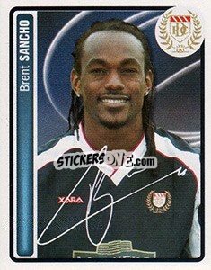 Cromo Brent Sancho - Scottish Premier League 2004-2005 - Panini