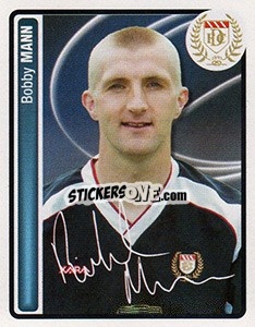 Sticker Bobby Mann - Scottish Premier League 2004-2005 - Panini