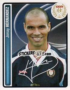 Sticker Jonay Hernandez - Scottish Premier League 2004-2005 n. 89 - Panini