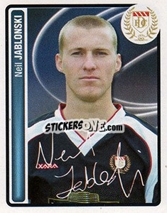 Sticker Neil Jablonski - Scottish Premier League 2004-2005 - Panini