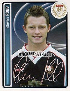 Sticker Steven Robb - Scottish Premier League 2004-2005 - Panini