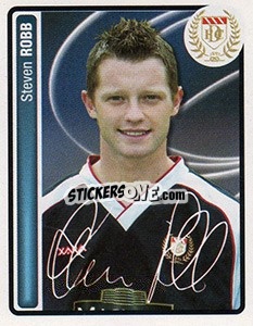 Sticker Steven Robb - Scottish Premier League 2004-2005 n. 96 - Panini