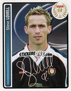 Sticker Steve Lovell - Scottish Premier League 2004-2005 n. 98 - Panini
