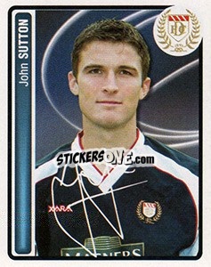 Sticker John Sutton - Scottish Premier League 2004-2005 - Panini