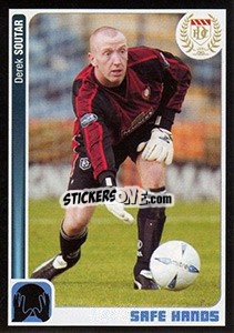 Sticker Derek Soutar - Scottish Premier League 2004-2005 n. 100 - Panini
