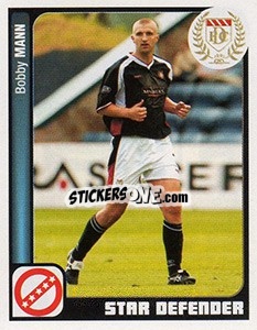 Sticker Bobby Mann - Scottish Premier League 2004-2005 - Panini