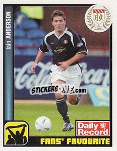Sticker Iain Anderson - Scottish Premier League 2004-2005 - Panini