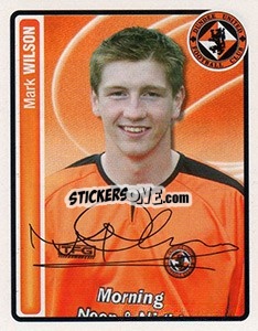 Cromo Mark Wilson - Scottish Premier League 2004-2005 - Panini