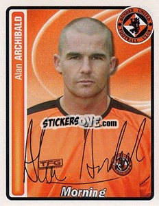 Figurina Alan Archibald - Scottish Premier League 2004-2005 - Panini