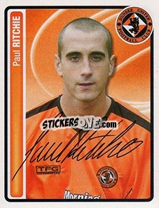 Sticker Paul Ritchie - Scottish Premier League 2004-2005 n. 118 - Panini
