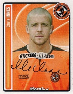 Sticker Chris Innes - Scottish Premier League 2004-2005 - Panini