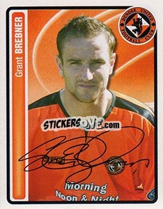 Sticker Grant Brebner - Scottish Premier League 2004-2005 n. 122 - Panini