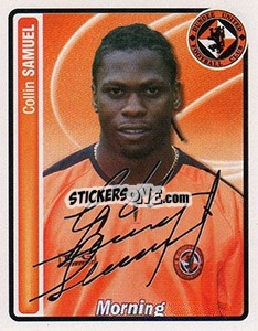 Sticker Colin Samuel - Scottish Premier League 2004-2005 n. 125 - Panini