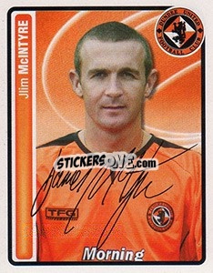 Sticker Jim McIntyre - Scottish Premier League 2004-2005 - Panini