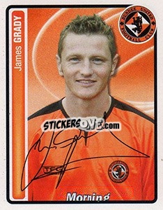Sticker James Grady - Scottish Premier League 2004-2005 n. 128 - Panini
