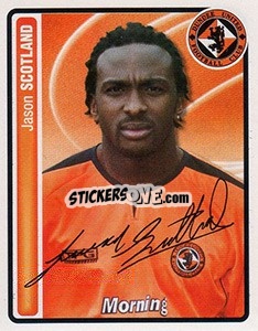 Sticker Jason Scotland - Scottish Premier League 2004-2005 n. 130 - Panini