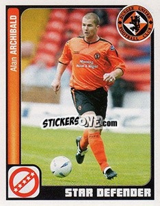 Cromo Alan Archibald - Scottish Premier League 2004-2005 - Panini