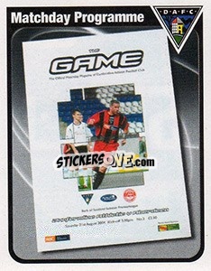 Cromo Programme - Scottish Premier League 2004-2005 - Panini