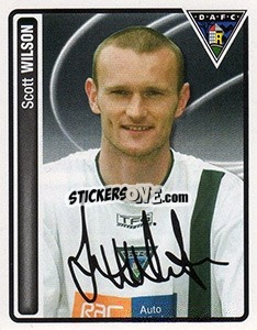 Sticker Scott Wilson - Scottish Premier League 2004-2005 n. 147 - Panini