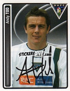 Sticker Andy Tod - Scottish Premier League 2004-2005 n. 150 - Panini