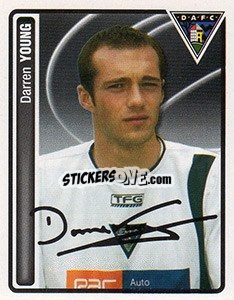 Sticker Darren Young - Scottish Premier League 2004-2005 n. 152 - Panini
