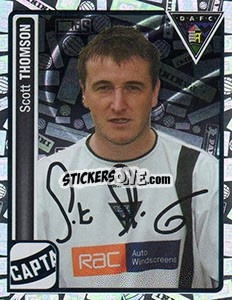 Sticker Scott Thomson - Scottish Premier League 2004-2005 - Panini