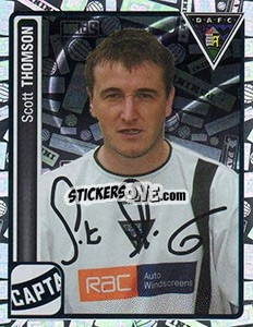 Figurina Scott Thomson - Scottish Premier League 2004-2005 - Panini