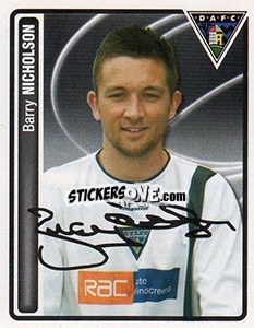 Sticker Barry Nicholson - Scottish Premier League 2004-2005 - Panini