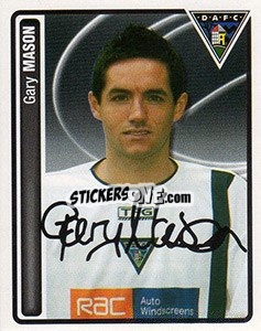 Sticker Gary Mason - Scottish Premier League 2004-2005 - Panini