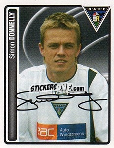 Sticker Simon Donnolly - Scottish Premier League 2004-2005 - Panini