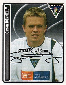 Figurina Simon Donnolly - Scottish Premier League 2004-2005 - Panini