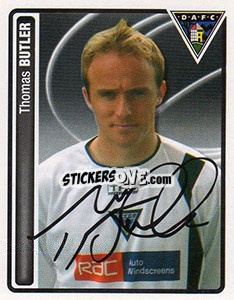 Sticker Lee Butler - Scottish Premier League 2004-2005 n. 158 - Panini