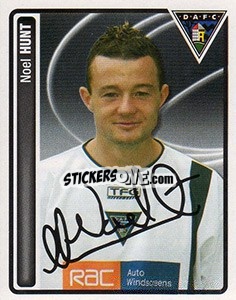 Sticker Noel Hunt - Scottish Premier League 2004-2005 - Panini