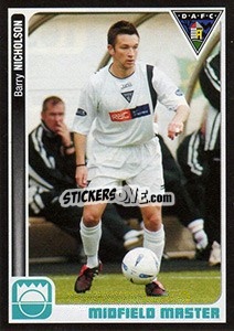 Cromo Barry Nicholson - Scottish Premier League 2004-2005 - Panini