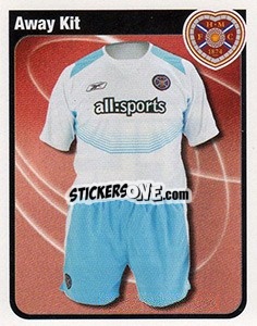 Sticker Kit - Scottish Premier League 2004-2005 - Panini