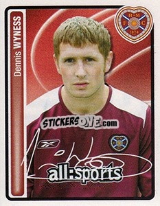 Cromo Dennis Wyness - Scottish Premier League 2004-2005 - Panini