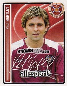 Sticker Paul Hartley - Scottish Premier League 2004-2005 - Panini