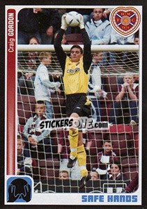 Figurina Craig Gordon - Scottish Premier League 2004-2005 - Panini