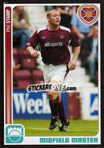 Sticker Phil Stamp - Scottish Premier League 2004-2005 n. 196 - Panini