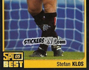 Sticker Stefan Klos - Scottish Premier League 2004-2005 - Panini