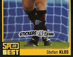 Sticker Stefan Klos - Scottish Premier League 2004-2005 n. 209 - Panini