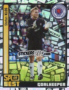 Cromo Stefan Klos - Scottish Premier League 2004-2005 - Panini