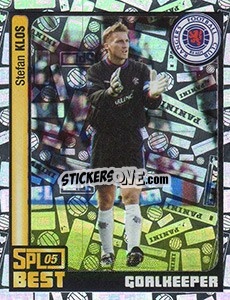 Sticker Stefan Klos - Scottish Premier League 2004-2005 n. 210 - Panini