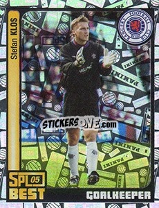 Figurina Stefan Klos - Scottish Premier League 2004-2005 - Panini