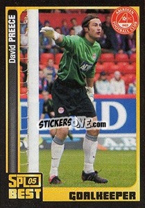 Sticker David Preece - Scottish Premier League 2004-2005 n. 211b - Panini
