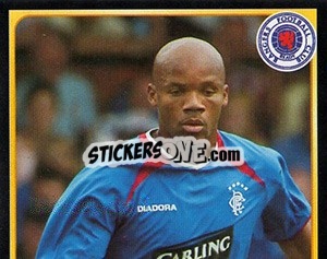 Cromo Jean-Alain Boumsong - Scottish Premier League 2004-2005 - Panini