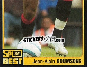 Cromo Jean-Alain Boumsong - Scottish Premier League 2004-2005 - Panini