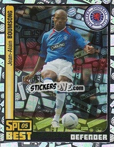 Sticker Jean-Alain Boumsong - Scottish Premier League 2004-2005 n. 215 - Panini